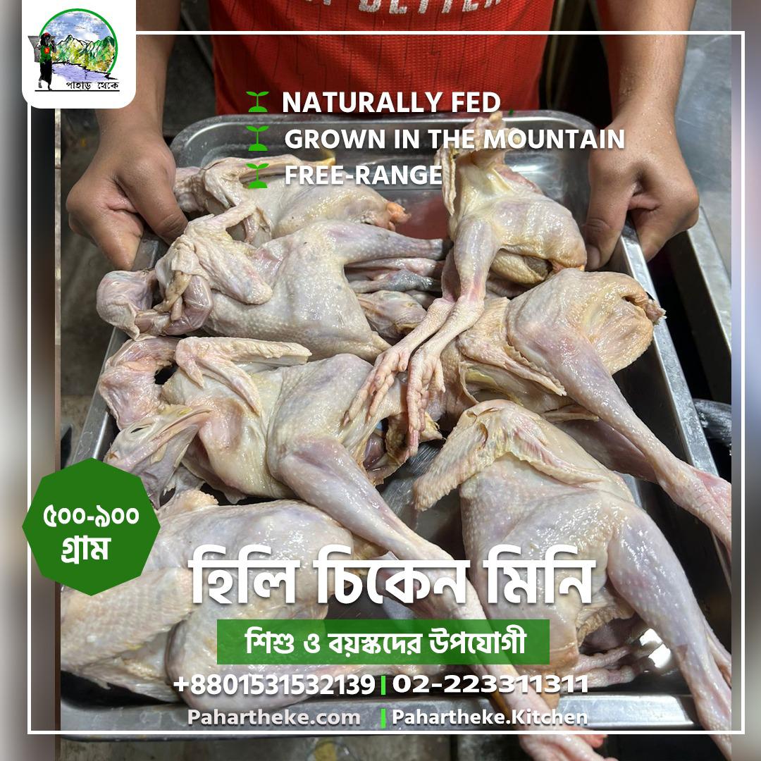 hilly chicken Regular size - 1-2 kg - per kg